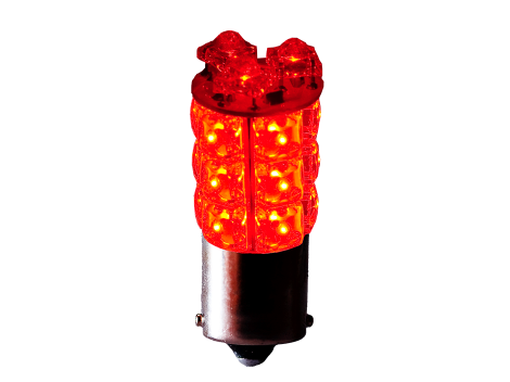 5mm LED Red Bulb - 13 Diodes - Style 1156