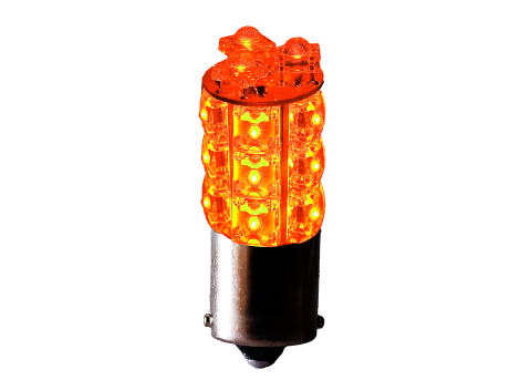 5mm LED Amber Bulb - 18 Diodes -Style 1156