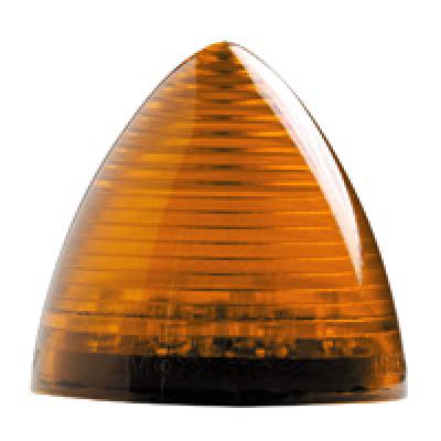 2.5 Inch Beehive Clearance Marker - Amber