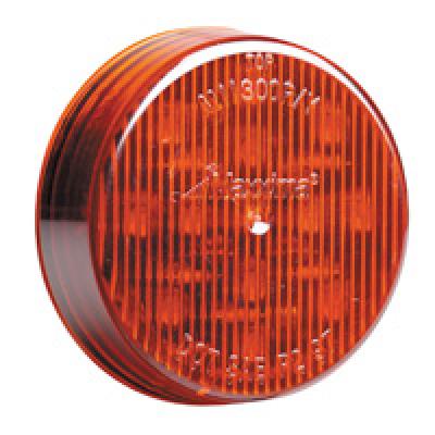 2.5 Inch Round Clearance Marker 13 LED Light - Round Red