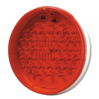 Four Inch Round 44 LED Red Stop / Tail / Turn