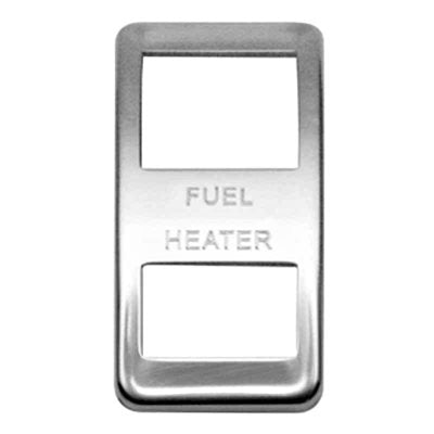 Western Star Switch Plates - Fuel Heater